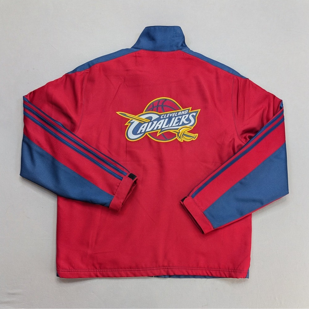 Adidas Cleveland Cavaliers Full Zip Fleece Lined Jacket - Picture 4 of 14